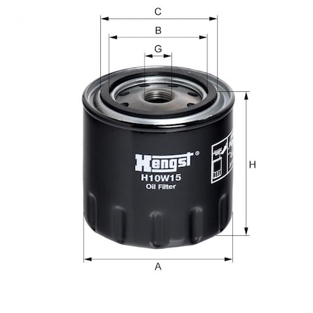 Hengst OIL FILTER H10W15